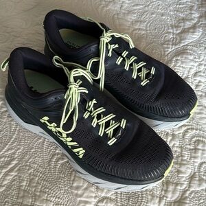 Hoka Bondi 7 men’s shoes black size 10D